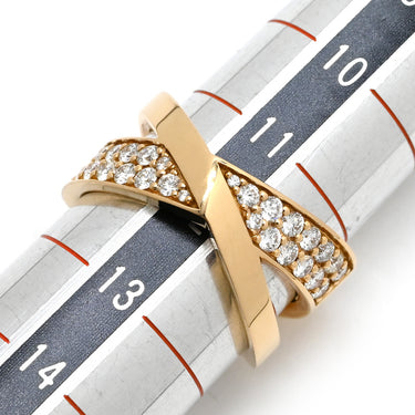 ティファニー Tiffany & Co アトラス Xリング ダイヤモンド ローズゴールド K18PG ダイヤモンド リング 指輪 ピンクゴールド 750PG 18金 12号