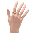 ティファニー Tiffany & Co アトラス Xリング ダイヤモンド ローズゴールド K18PG ダイヤモンド リング 指輪 ピンクゴールド 750PG 18金 12号