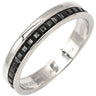 ブシュロン BOUCHERON キャトル ブラック ハーフ JAL00206 ホワイトゴールド×ブラック K18WG ブラックPVD #T54(JP14) リング 指輪 Au750 18K 13.5号