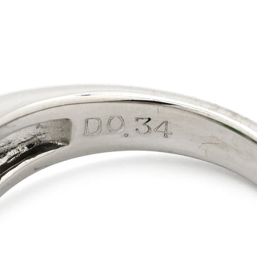 ノンブランド NON BRAND ヒスイ 3.95ct ダイヤモンド プラチナシルバー Pt900 ヒスイ ダイヤモンド リング 指輪 緑 グリーン 翡翠 ひすい ジェダイト プラチナ900 11号