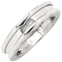 ブルガリ BVLGARI ビーゼロワン B-zero1 リング XS 336021 ホワイトゴールド K18WG #51(JP11) リング 指輪 750 18金 WG 1バンドリング 11号
