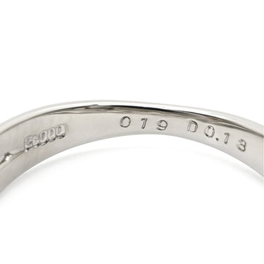 ノンブランド NON BRAND ガーネット 0.19ct ダイヤ 0.13ct グリーン×プラチナシルバー Pt900 ガーネット ダイヤモンド リング 指輪 緑 プラチナ900 デマントイドガーネット 12.5号
