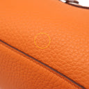 エルメス HERMES リンディ ミニ 2 20 オレンジ トリヨンクレマンス ショルダーバッグ シルバー金具 新品 未使用
