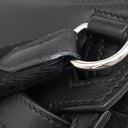 エルメス HERMES ジプシエール ミニ ブラック エバーカラー ショルダーバッグ シルバー金具 黒