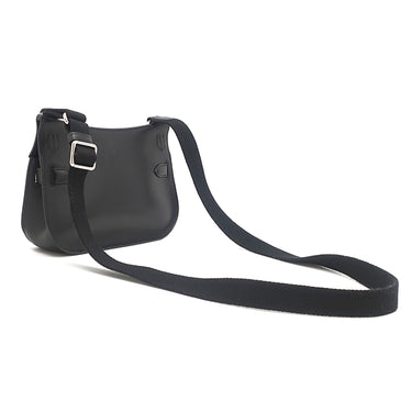 エルメス HERMES ジプシエール ミニ ブラック エバーカラー ショルダーバッグ シルバー金具 黒