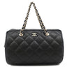シャネル CHANEL マトラッセ ミニボストンバッグ AP4474 B10583 ブラック カーフ キャビアスキン 2WAYバッグ シャンパンゴールド金具 新品 未使用 黒 チェーンショルダー