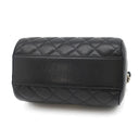 シャネル CHANEL マトラッセ ミニボストンバッグ AP4474 B10583 ブラック カーフ キャビアスキン 2WAYバッグ シャンパンゴールド金具 新品 未使用 黒 チェーンショルダー