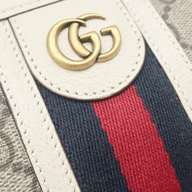 グッチ GUCCI オフィディア GG 598234 ベージュ×ホワイト GGスプリームキャンバス ポーチ ゴールド金具 クラッチバッグ セカンドバッグ