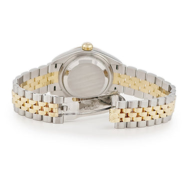 腕時計 ロレックス ROLEX デイトジャスト 279173G ランダム番 自動巻き レディース ランダム番 K18YG×SS 純正ダイヤ スターダイヤ シャンパン