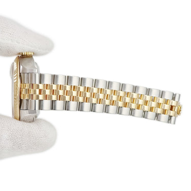 腕時計 ロレックス ROLEX デイトジャスト 279173G ランダム番 自動巻き レディース ランダム番 K18YG×SS 純正ダイヤ スターダイヤ シャンパン