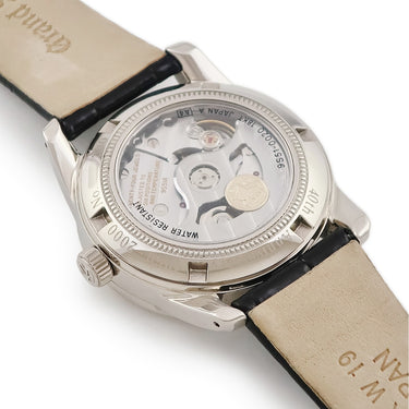 腕時計 グランドセイコー Grand Seiko GS40周年記念モデル SBGR007 9S51-0020 自動巻き メンズ K18WG無垢 シルバー バー 限定