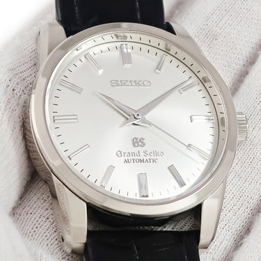 腕時計 グランドセイコー Grand Seiko GS40周年記念モデル SBGR007 9S51-0020 自動巻き メンズ K18WG無垢 シルバー バー 限定