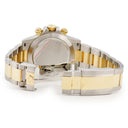 腕時計 ロレックス ROLEX コスモグラフ デイトナ 116523 ランダム番 自動巻き メンズ ランダム番 K18YG×SS コンビ クロノ 白×黒 パンダ文字盤