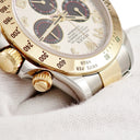 腕時計 ロレックス ROLEX コスモグラフ デイトナ 116523 ランダム番 自動巻き メンズ ランダム番 K18YG×SS コンビ クロノ 白×黒 パンダ文字盤