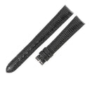 ショーメ CHAUMET アノー用 リザードバンド ブラック リザード 腕時計パーツ 新品未使用 純正 替え ベルト ストラップ 14ｍｍ ブラック 黒