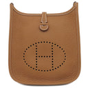 エルメス HERMES エヴリンTPM ロング アマゾン ジグザグ ゴールド トリヨンクレマンス ショルダーバッグ シルバー金具 新品 未使用 茶