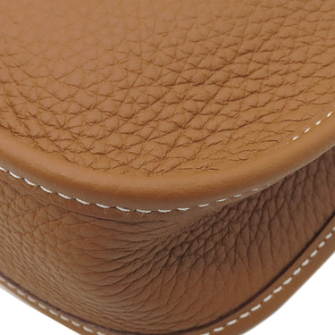 エルメス HERMES エヴリンTPM ロング アマゾン ジグザグ ゴールド トリヨンクレマンス ショルダーバッグ シルバー金具 新品 未使用 茶