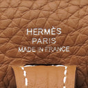 エルメス HERMES エヴリンTPM ロング アマゾン ジグザグ ゴールド トリヨンクレマンス ショルダーバッグ シルバー金具 新品 未使用 茶