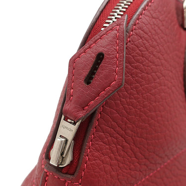 エルメス HERMES ボリード31 ルビー トリヨンクレマンス 2WAYバッグ シルバー金具 赤 ショルダー