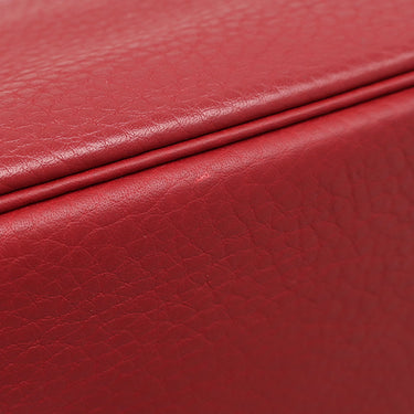 エルメス HERMES ボリード31 ルビー トリヨンクレマンス 2WAYバッグ シルバー金具 赤 ショルダー