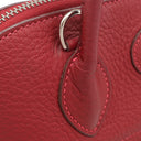 エルメス HERMES ボリード31 ルビー トリヨンクレマンス 2WAYバッグ シルバー金具 赤 ショルダー