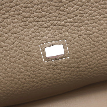 エルメス HERMES ジプシエール28 エトゥープ トリヨンクレマンス ショルダーバッグ シルバー金具 グレージュ