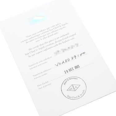 ヴァンクリーフアーペル Van Cleef & Arpels マジック アルハンブラ 6チーフ VCARD79100 パールホワイトXイエローゴールド K18YG マザーオブパール ネックレス 18K 750AU シェル