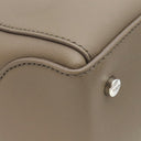 トッズ TODS レザー ショッピング バッグ ミディアム XBMMDNA7300UBL9O73 ベージュ カーフ トートバッグ シルバー金具 ハンドバッグ