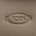 トッズ TODS レザー ショッピング バッグ ミディアム XBMMDNA7300UBL9O73 ベージュ カーフ トートバッグ シルバー金具 ハンドバッグ