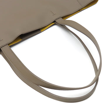 トッズ TODS レザー ショッピング バッグ ミディアム XBMMDNA7300UBL9O73 ベージュ カーフ トートバッグ シルバー金具 ハンドバッグ