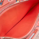 エルメス HERMES アザップロング シルクイン トフィ ヴォーエプソン 長財布 シルバー金具 茶 ラウンドファスナー