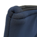 エルメス HERMES トゥルースフラット ネオバン MM ネイビー ナイロン ポリアミド エラスタン ポーチ マットブラック金具 紺 ウエットスーツ風 ボンディング