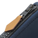 エルメス HERMES トゥルースフラット ネオバン MM ネイビー ナイロン ポリアミド エラスタン ポーチ マットブラック金具 紺 ウエットスーツ風 ボンディング