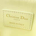 クリスチャン・ディオール Christian Dior Lavender ウォレット イエロー レザー コインケース ゴールド金具 黄色 Dior Caro
