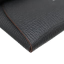 エルメス HERMES バスティア ヴェルソ ブラック×グリメイヤー ヴォーエプソン コインケース シルバー金具 【PO品】 黒 グレー バイカラー