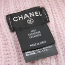 シャネル CHANEL ニット キャップ AAB453 ピンク カシミヤ ニットキャップ ニット帽 ビーニー ロゴ