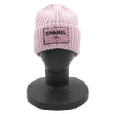 シャネル CHANEL ニット キャップ AAB453 ピンク カシミヤ ニットキャップ ニット帽 ビーニー ロゴ