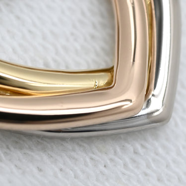 カルティエ Cartier トリニティ ハート ダイヤ B7006600 イエローゴールド×ホワイトゴールド×ピンクゴールド K18YG K18WG K18PG ネックレス 18金 18K 750 3カラー 3ゴールド