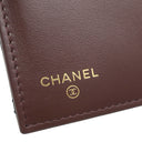 シャネル CHANEL マトラッセ クラシック ミディアム フラップ ウォレット AP0232 ブラック レザー キャビアスキン 三つ折り財布 ゴールド金具 黒 ミニ財布