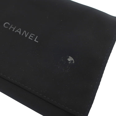 シャネル CHANEL マトラッセ クラシック ミディアム フラップ ウォレット AP0232 ブラック レザー キャビアスキン 三つ折り財布 ゴールド金具 黒 ミニ財布