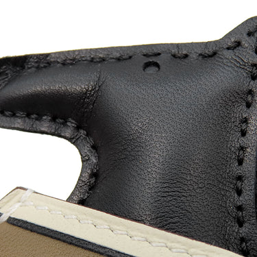 エルメス HERMES ロデオ ロべオ クールPM ブラック×クレ×エトゥープ ラムスキン アニューミロ バッグチャーム 黒 オフホワイト グレージュ