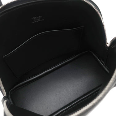 エルメス HERMES ボリード1923 ミニ ブラック シェーブル 2WAYバッグ シルバー金具 新品 未使用 黒 ハンドバッグ ショルダー