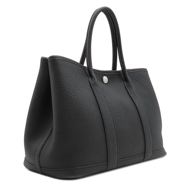 エルメス HERMES ガーデンパーティーTPM ブラック ネゴンダ トートバッグ 黒