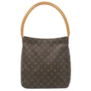 ルイヴィトン LOUIS VUITTON ルーピングGM M51145 モノグラム モノグラムキャンバス ショルダーバッグ ゴールド金具 肩掛け トート