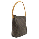 ルイヴィトン LOUIS VUITTON ルーピングGM M51145 モノグラム モノグラムキャンバス ショルダーバッグ ゴールド金具 肩掛け トート