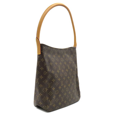ルイヴィトン LOUIS VUITTON ルーピングGM M51145 モノグラム モノグラムキャンバス ショルダーバッグ ゴールド金具 肩掛け トート