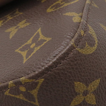 ルイヴィトン LOUIS VUITTON ミニ ルーピング M51147 モノグラム モノグラムキャンバス ハンドバッグ ゴールド金具 茶 ワンショルダーバッグ