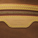 ルイヴィトン LOUIS VUITTON ミニ ルーピング M51147 モノグラム モノグラムキャンバス ハンドバッグ ゴールド金具 茶 ワンショルダーバッグ