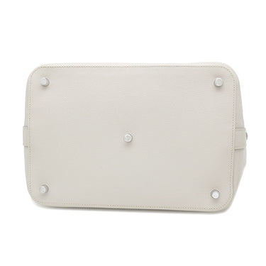 エルメス HERMES ツールボックス 26 パールグレー エバーカラー 2WAYバッグ シルバー金具 ショルダー