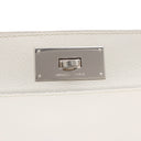 エルメス HERMES ツールボックス 26 パールグレー エバーカラー 2WAYバッグ シルバー金具 ショルダー